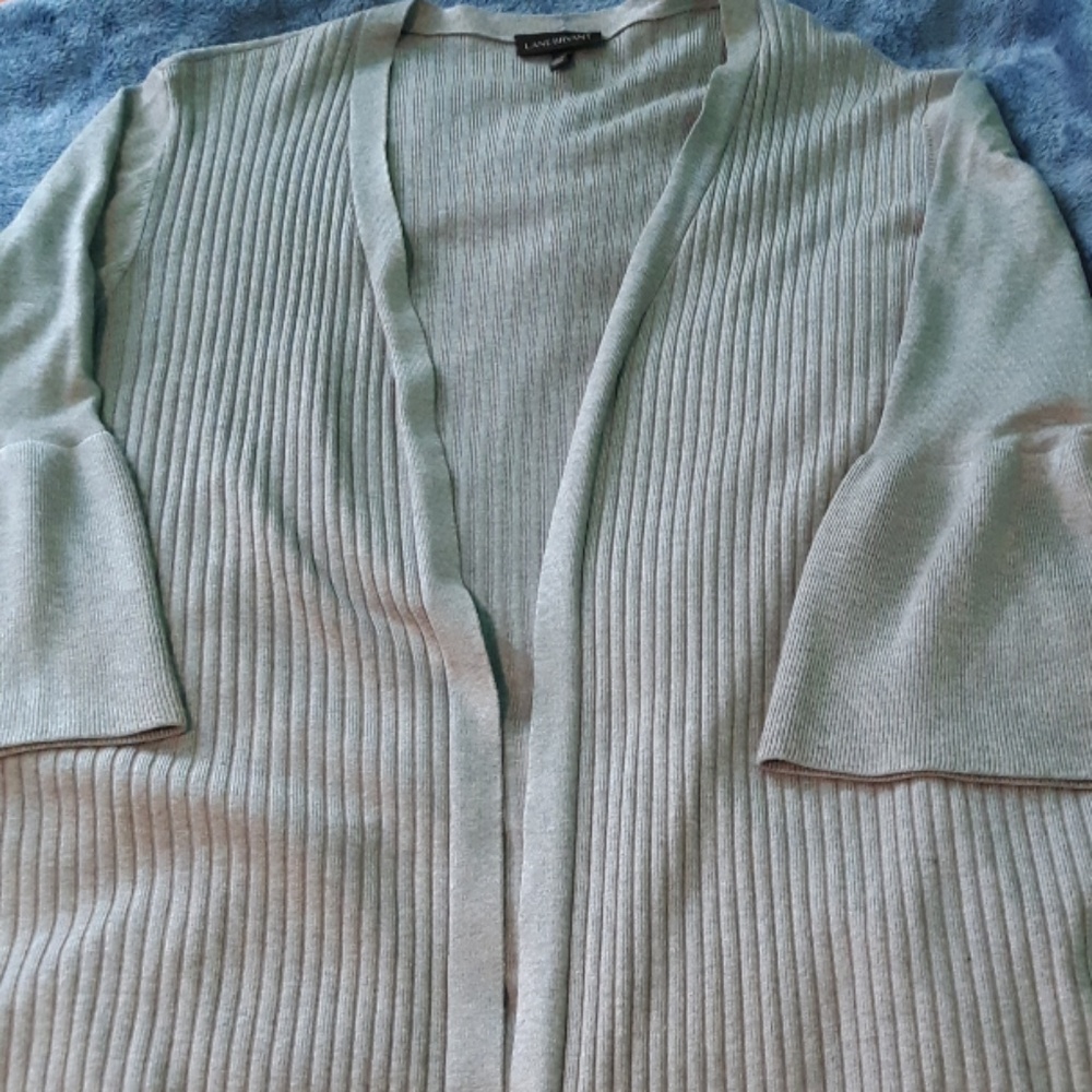 Lane Bryant Long Grey Sweater